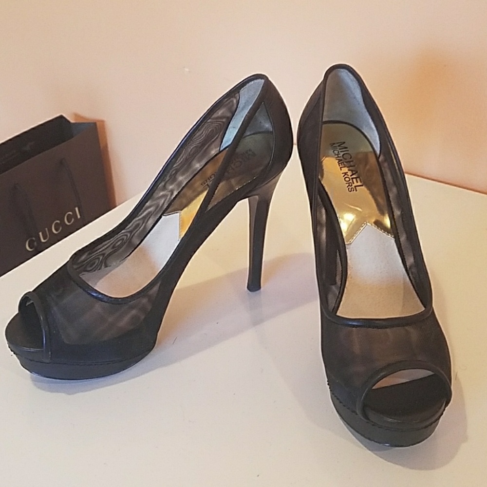 Michael Kors black heels